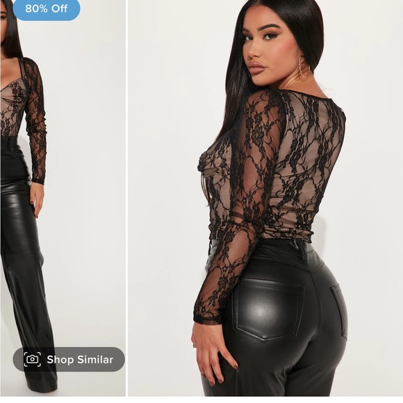 Aria lace corset top - Picture 3 of 4